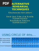 Download alternative rehearsal techniques by nilekbao SN27599696 doc pdf