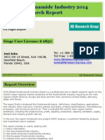 Global Nicotinamide Industry 2014 Market Research Report: Singe User License: $ 2850