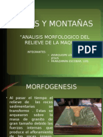 Morfología Descriptiva y Morfodinámica