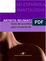 Guia - Artritis Sociedad Reumatologica Española