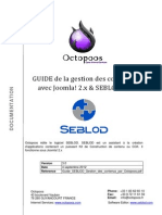 Guide SEBLOD Gestion Des Contenus Par Octopoos