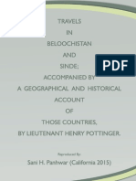 Travels in Beloochistan and Sinde (Sindh)  - 1816