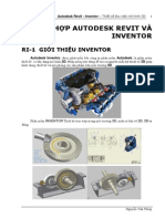 Kết hợp giữa Revit và Inventor