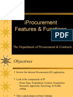 Iprocurement Features and Functions