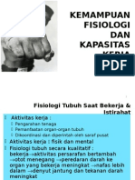 Fisiologi Latihan Fisik FK Blok 7 2013