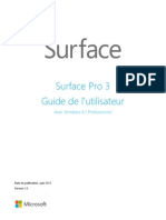 Surface Pro 3 Guide FRANCAIS