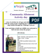 Community Allotment Activity Day