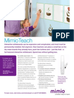 MimioTeach Wireless Interactive Whiteboard System