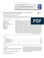 Analysis of CriticaAnalysis of Critical Climate Related Factors For The Application of Zero-Energy Homes in Saudi L Climate Related Factors For The Application of Zero-Energy Homes in Saudi Arabia