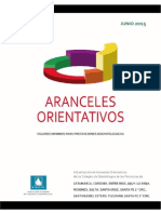 Aranceles Minimos Eticos Junio 2015