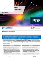 CSR Trends and Realities in Romania - EY - Romania & CSRmedia - Ro - en
