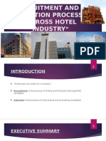 "Recruitment and Selection Process Across Hotel Industry