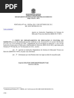 Port 146 DECEX 15Out2012 EdTecMil EB60-IR-57.007 - Reg Cursos Tecnicos