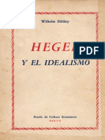 Hegel y el idealismo