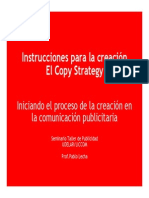 Copy Strategy Diapos