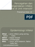 Pencegahan Dan Pengendalian Infeksi Nosokomial Di Unit Intensitif