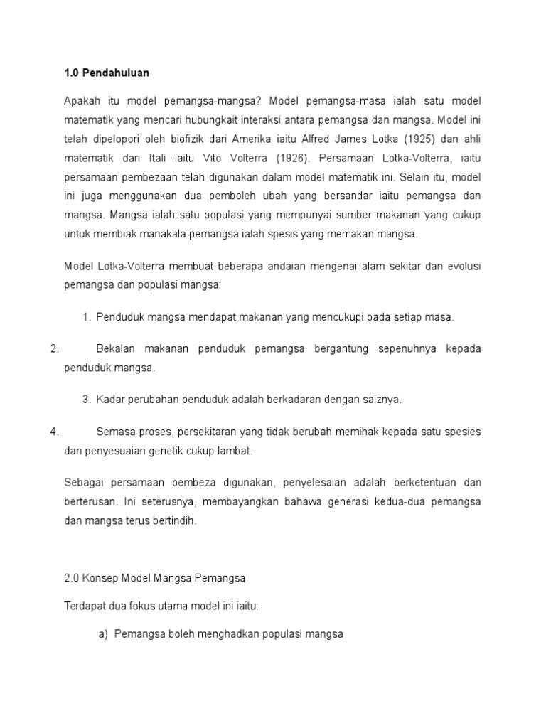 Model Mangsa Pemangsa Pdf