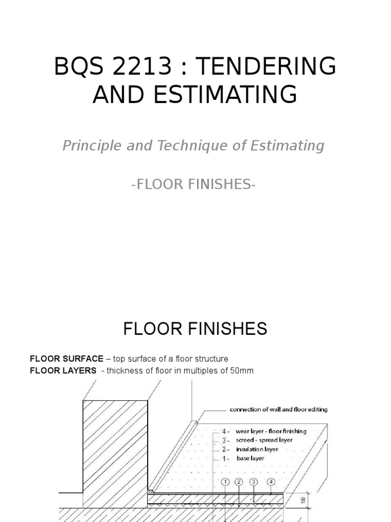 Floor Finishes PDF Flooring Manmade Materials