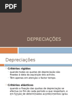 Depreciações