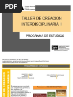 Taller de Interdisciplinaria 