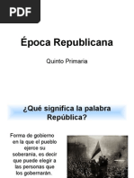 Epoca Republican a 2