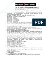 Cuestionario de Derecho Constitucional Guatemalteco