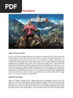 Far Cry 4 Cheatsheet