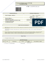 WW Expense Reimbursement (WW ER) Transmittal Page: Submit Receipts To Summary Information
