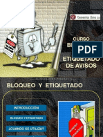 Curso Bloqueo Etiquetado Avisos Seguridad