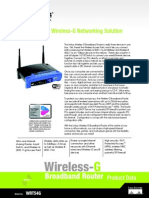 WRT54G Data Sheet