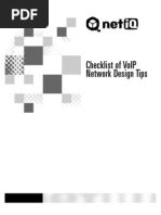 VoIP Network Design Checklist