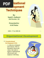 Download Final PPT on OD Techniques by swatikool SN27608451 doc pdf