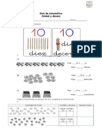 Guía de Matemática Unidad Decena