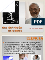 Una Definición de Ciencia