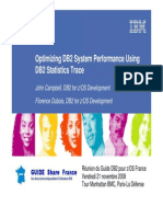 Guide - Optimizing DB2 System Performance Using DB2 Statistics Trace