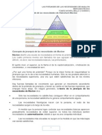 La Piramide de Las Necesidades de Maslow