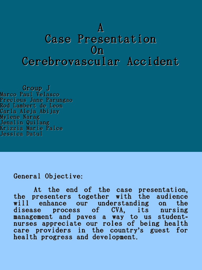 Stroke case study for nursing students image
