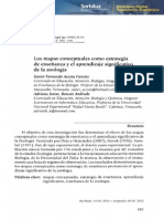 Los Mapas Conceptuales Como Estrategia de Enseñanza y El Aprendizaje Significativo de La Zoología