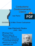 Conductismo Condicion.clasICO OPERANTE