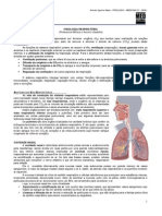 FISIOLOGIA II - Fisiologia Da Respiração (Atualizado)