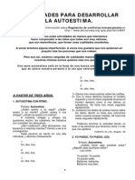 16 Actividades de Autoestima