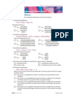 Chapter Summary Worksheet