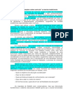 Nascem Os "Estudos Sobre Currículo "As Teorias Tradicionais.