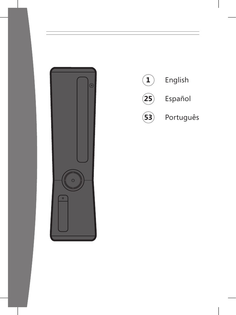 Manual Xbox 360 Slim 4gb | PDF | Xbox 360 | Usb Flash Drive