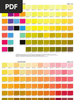 Paleta de Colores CMYK para Imprimir | PDF