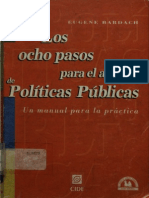Bardach Eugene - Los Ocho Pasos Para El Analisis De Politicas Publicas.pdf