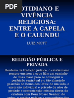 COTIDIANO E VIVÊNCIA RELIGIOSA.ppt
