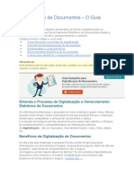 Digitalização de Documentos e GED