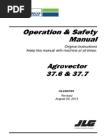 Operation & Safety Manual: Agrovector 37.6 & 37.7