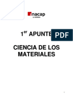 Apunte N°1 Ciencia de Los Materiales PDF